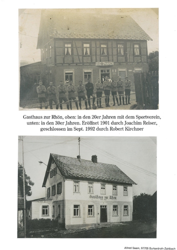 Bild:Gasthaus zur Rhön Wollbach